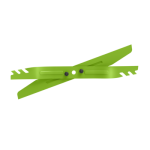 Dvostruki nož za malčiranje